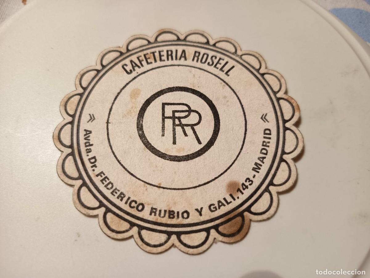 Otros art&iacute;culos de coleccionismo en papel: POSAVASOS CAFETERIA ROSELL-MADRID