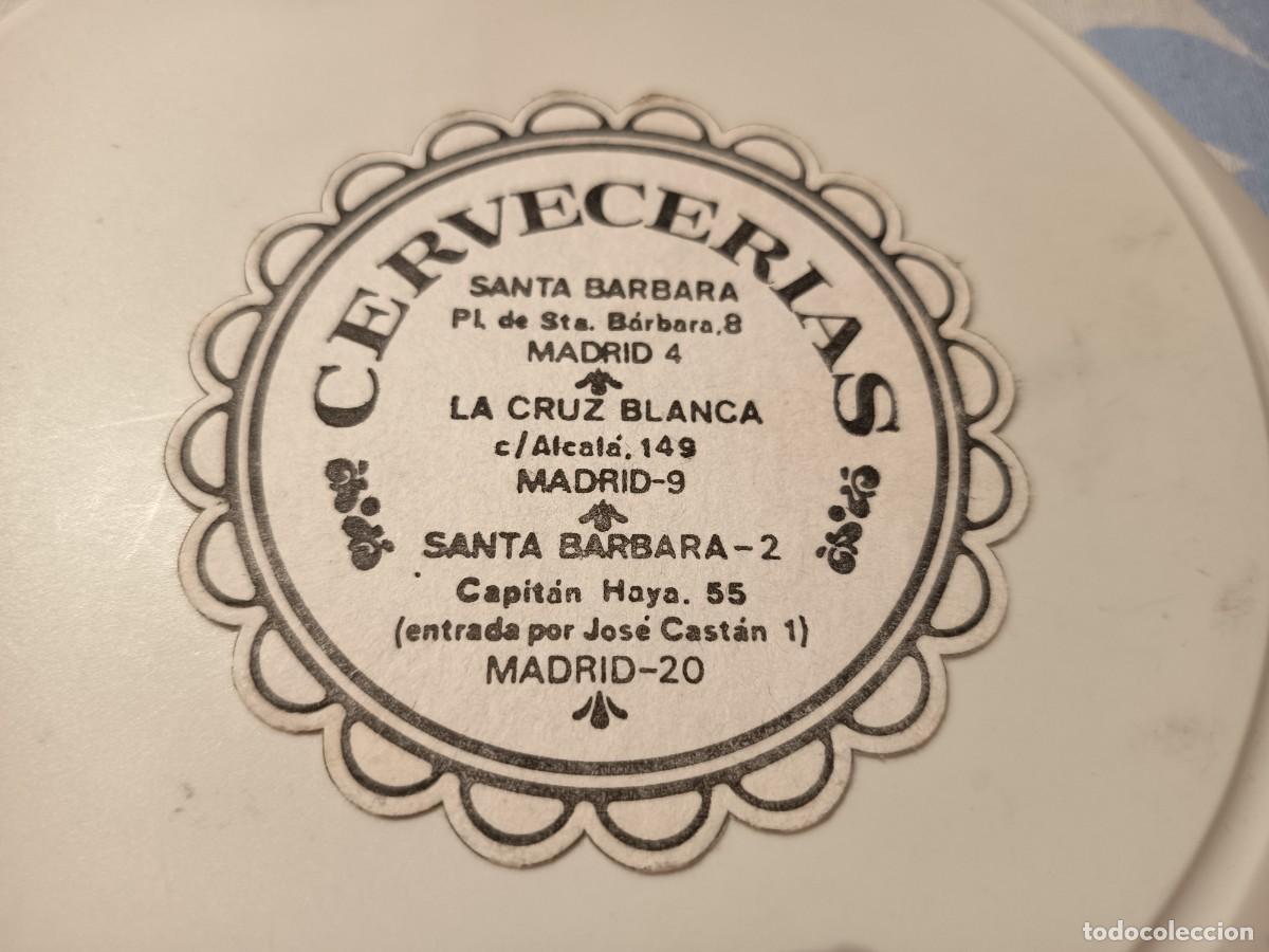 Otros art&iacute;culos de coleccionismo en papel: POSAVASOS CERVECERIAS SANTA BARBARA-MADRID