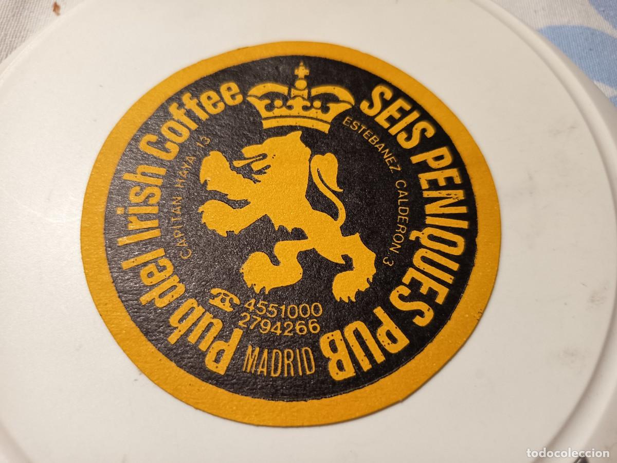 Otros art&iacute;culos de coleccionismo en papel: POSAVASOS PUB SEIS PENIQUES-MADRID