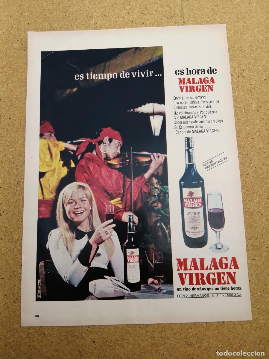 Otros art&iacute;culos de coleccionismo en papel: ANUNCIO. MALAGA VIRGEN