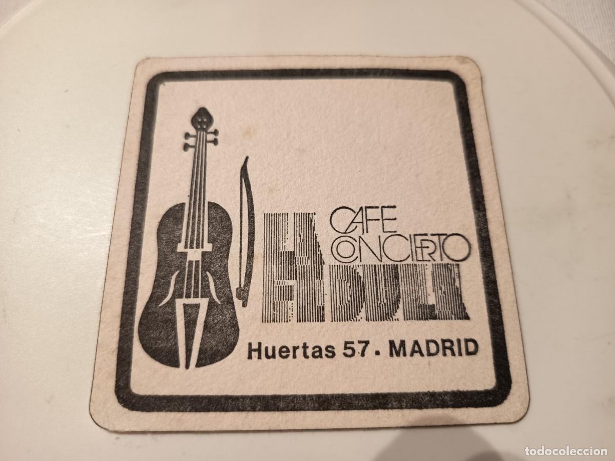 Otros art&iacute;culos de coleccionismo en papel: POSAVASOS CAFE CONCIERTO LA FEDULA-MADRID
