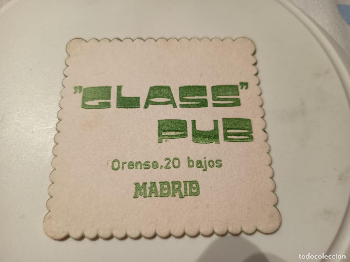 Otros art&iacute;culos de coleccionismo en papel: POSAVASOS PUB GLASS-MADRID