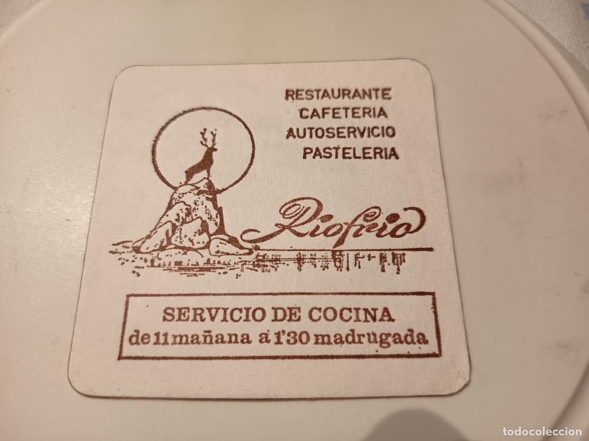Otros art&iacute;culos de coleccionismo en papel: POSAVASOS CAFETERIAS RIOFRIO-MADRID
