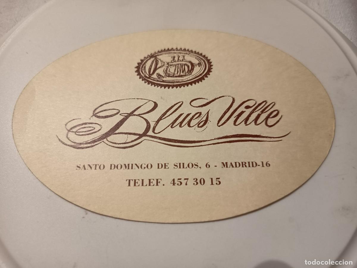 Otros art&iacute;culos de coleccionismo en papel: POSAVASOS CLUB BLUES VILLE-MADRID