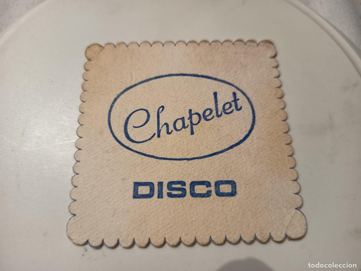 Outros artigos de papel: POSAVASOS DISCO CHAPELET-MADRID
