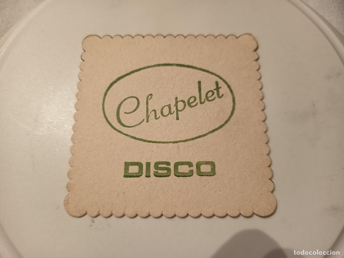 Outros artigos de papel: POSAVASOS DISCO CHAPELET-MADRID