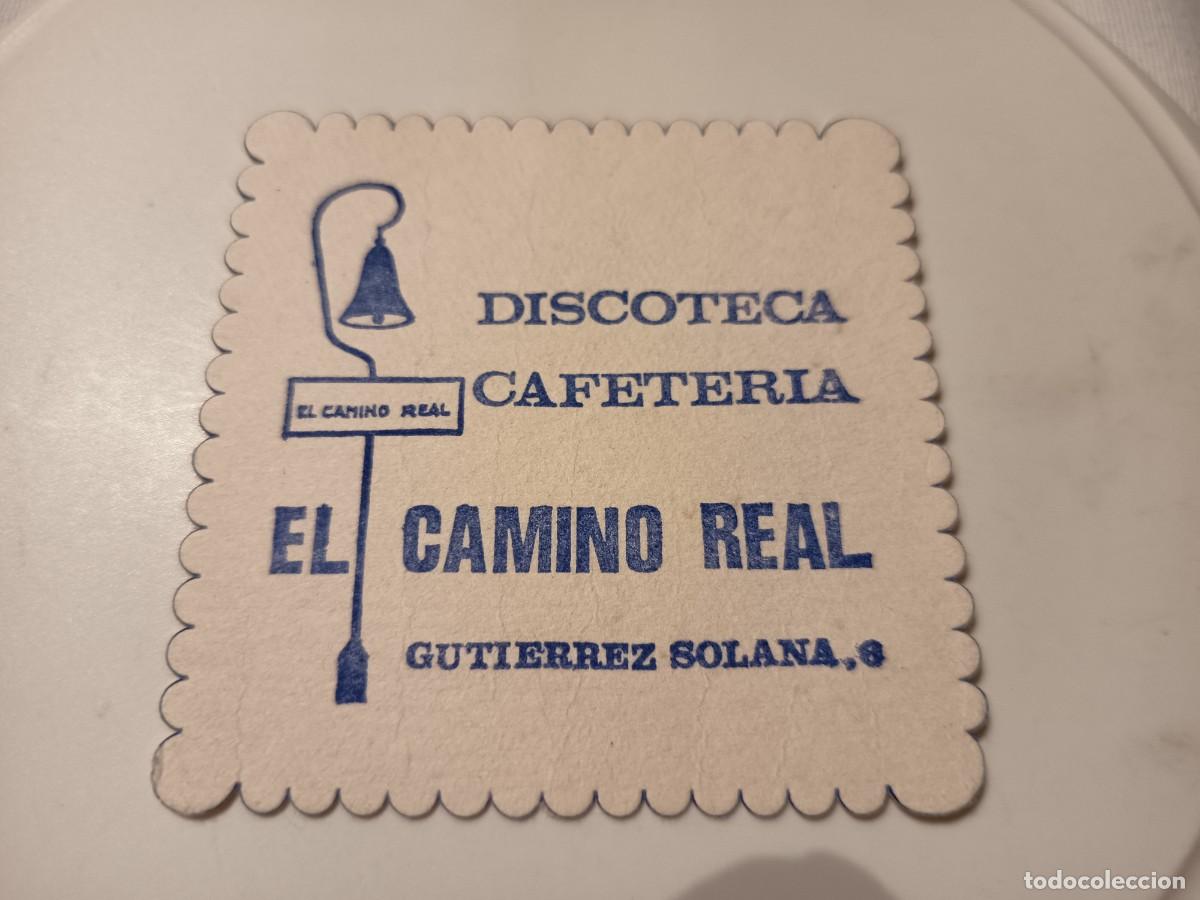 Outros artigos de papel: POSAVASOS DISCOTECA EL CAMINO REAL-MADRID