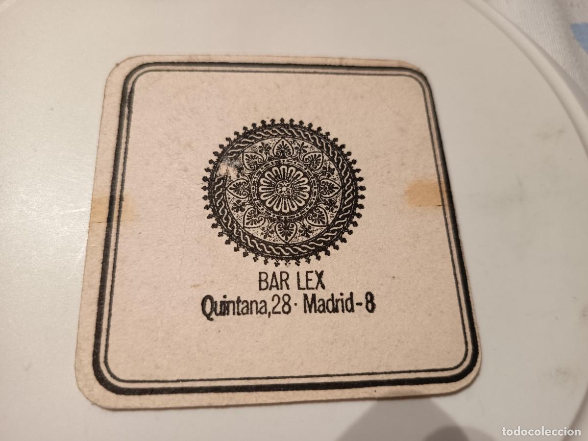 Otros art&iacute;culos de coleccionismo en papel: POSAVASOS BAR LEX-MADRID