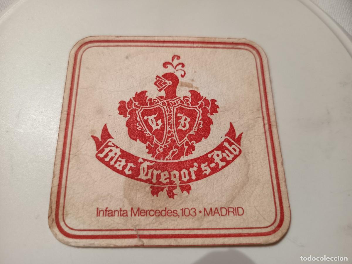 Paper Collecting Others: POSAVASOS PUB MAC GREGOR'S-MADRID