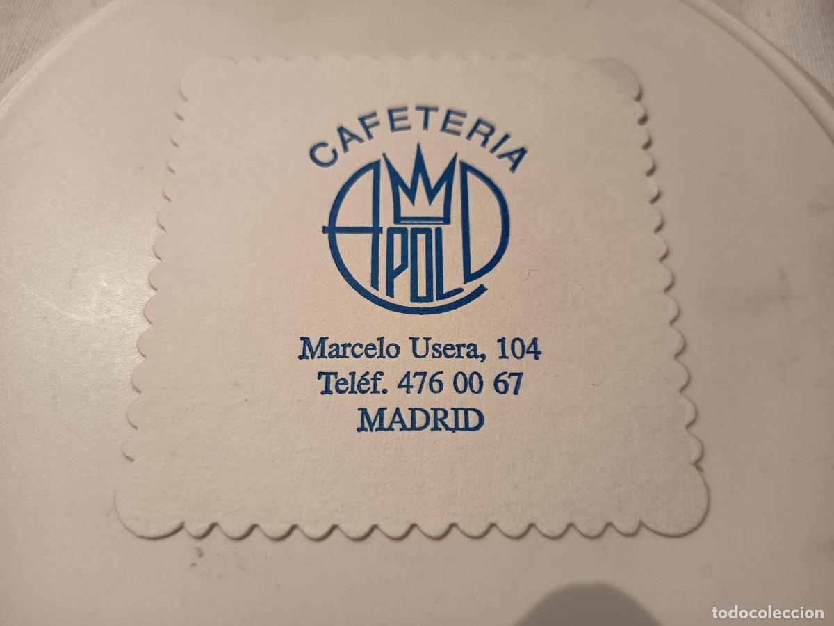 Sammelleidenschaft Andere Papierartikel: POSAVASOS CAFETERIA APOLO-MADRID