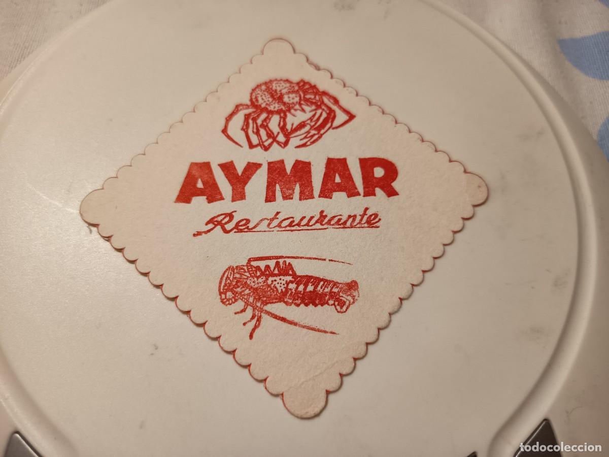 Sammelleidenschaft Andere Papierartikel: POSAVASOS RESTAURANTE AYMAR-MADRID