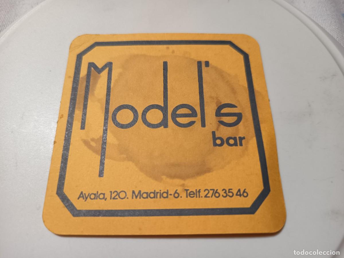 Otros art&iacute;culos de coleccionismo en papel: POSAVASOS BAR MODEL'S-MADRID