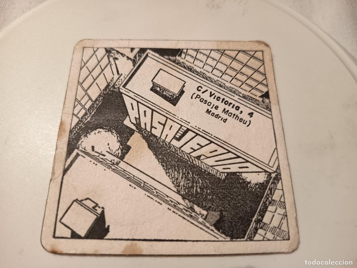 Otros art&iacute;culos de coleccionismo en papel: POSAVASOS PUB PASAJE-MADRID