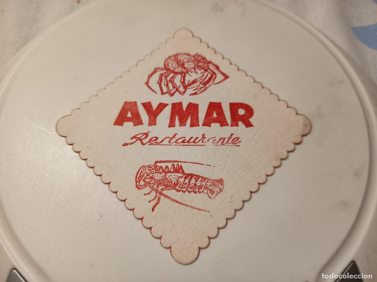 Otros art&iacute;culos de coleccionismo en papel: POSAVASOS RESTAURANTE AYMAR-MADRID