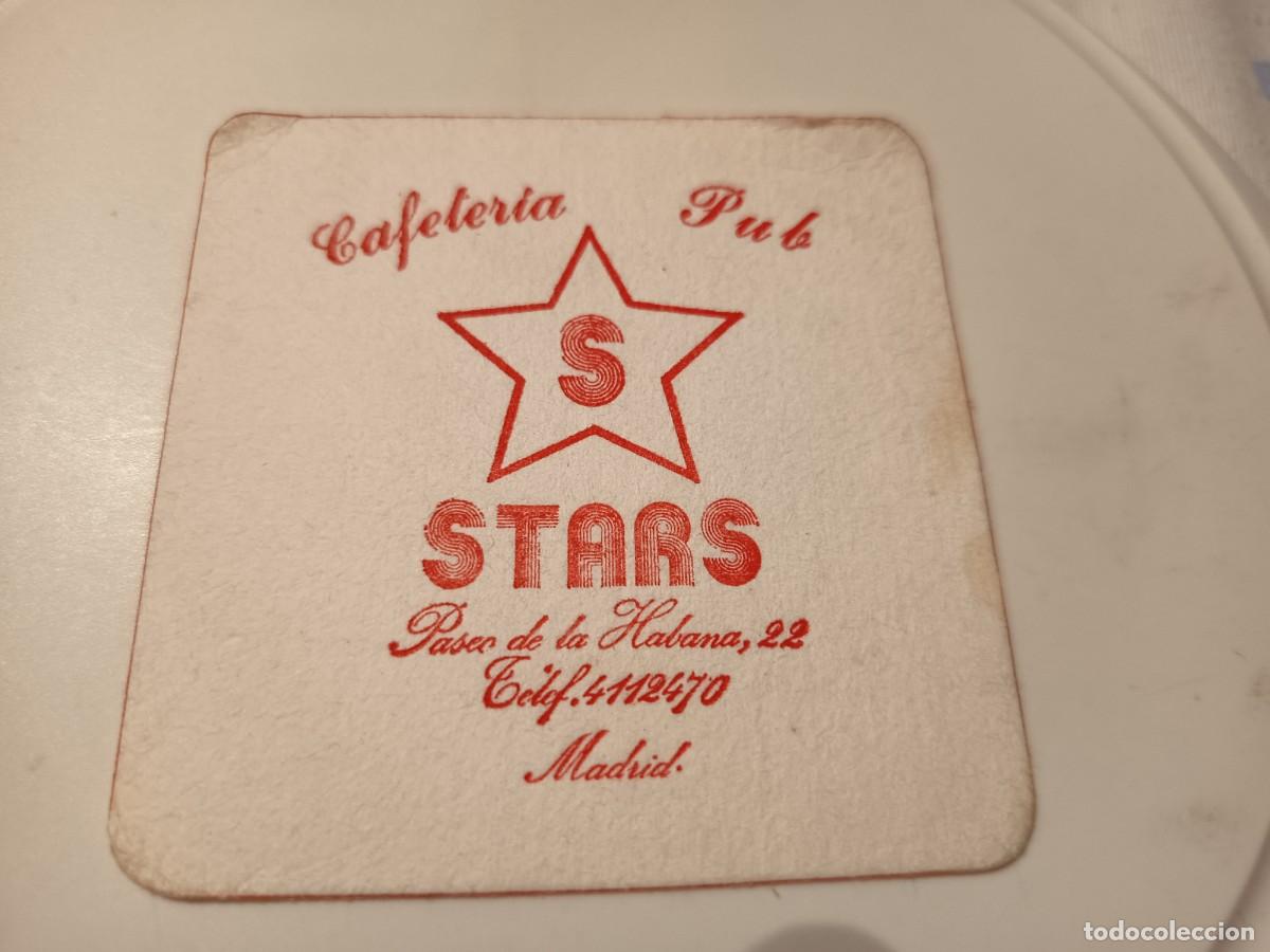 Otros art&iacute;culos de coleccionismo en papel: POSAVASOS PUB STARS-MADRID