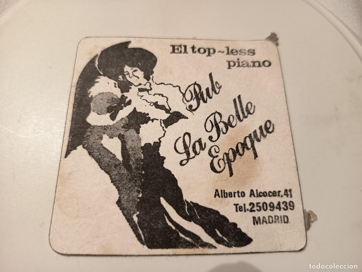 Otros art&iacute;culos de coleccionismo en papel: POSAVASOS PUB TOP LESS LA BELLE EPOQUE-MADRID