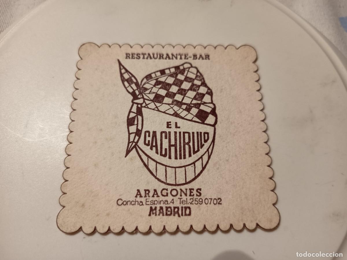 Otros art&iacute;culos de coleccionismo en papel: POSAVASOS RESTAURANTE EL CHIRULO-MADRID