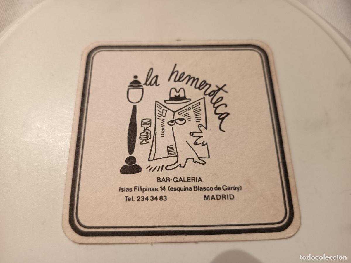 Otros art&iacute;culos de coleccionismo en papel: POSAVASOS BAR GALERIA HEMEROTECA-MADRID