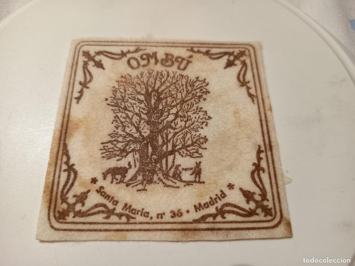 Otros art&iacute;culos de coleccionismo en papel: POSAVASOS CAFE OMBU-MADRID