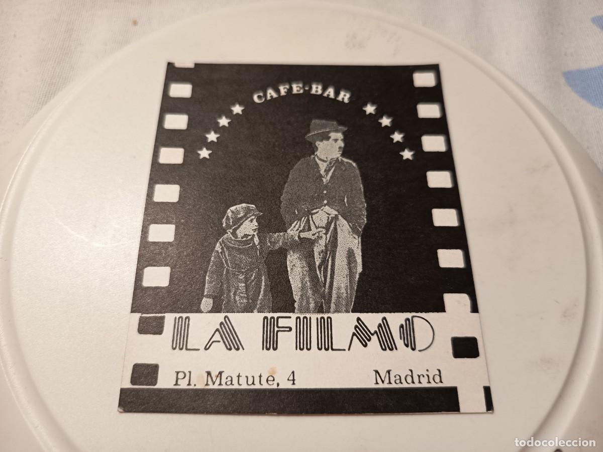 Otros art&iacute;culos de coleccionismo en papel: POSAVASOS CAFE BAR LA FILMO-MADRID