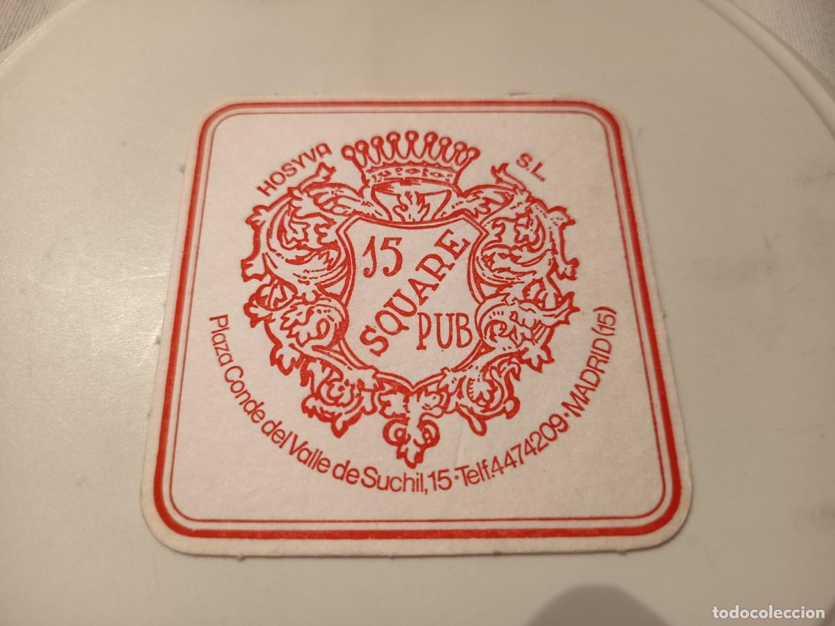 Otros art&iacute;culos de coleccionismo en papel: POSAVASOS PUB SQUARE-MADRID