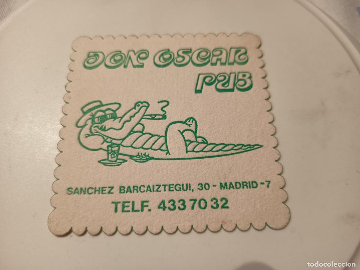 Otros art&iacute;culos de coleccionismo en papel: POSAVASOS PUB DON OSCAR-MADRID