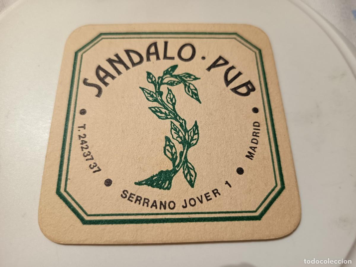 Otros art&iacute;culos de coleccionismo en papel: POSAVASOS PUB SANDALO-MADRID