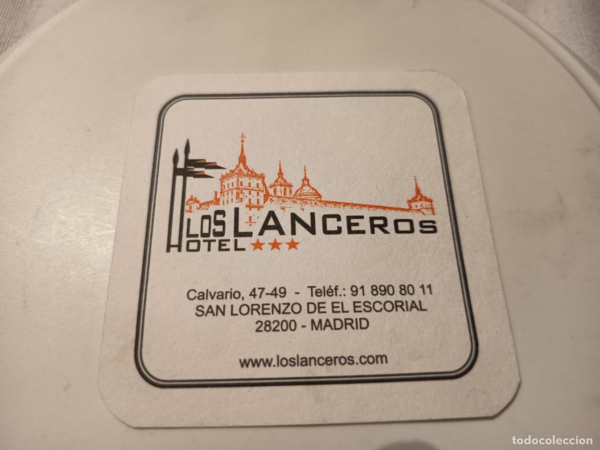 Otros art&iacute;culos de coleccionismo en papel: POSAVASOS HOTEL LOS LANCEROS-MADRID