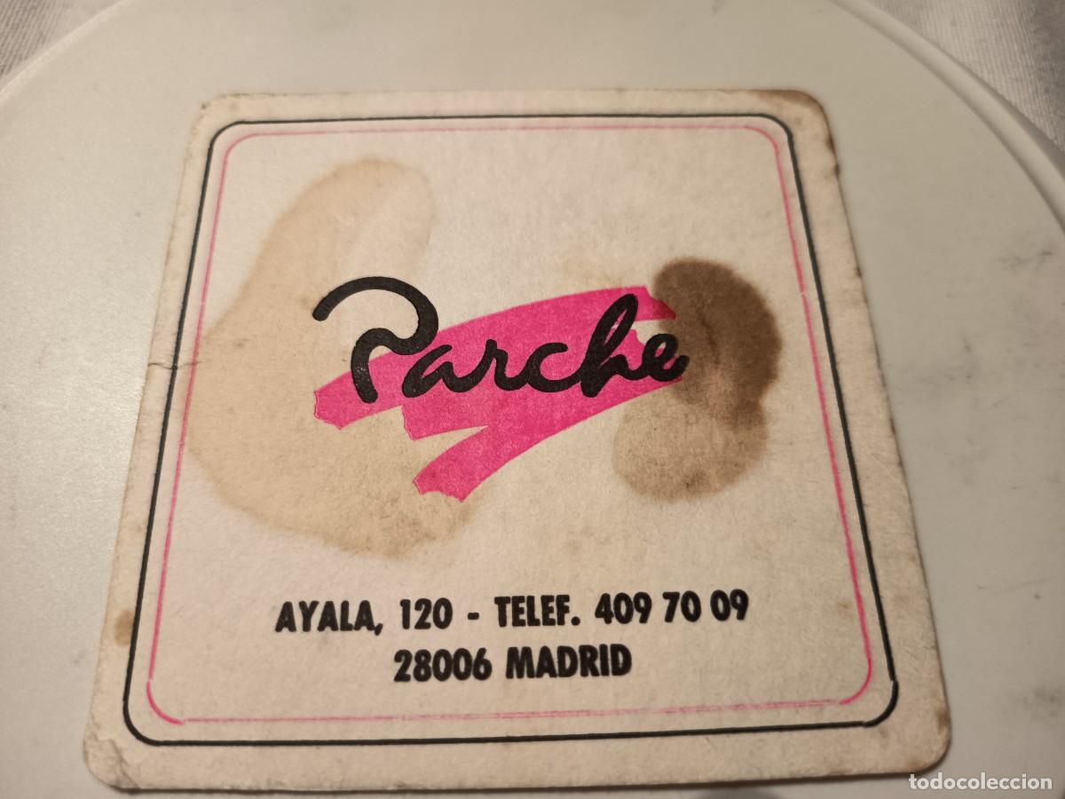Otros art&iacute;culos de coleccionismo en papel: POSAVASOS PUB PARCHE-MADRID