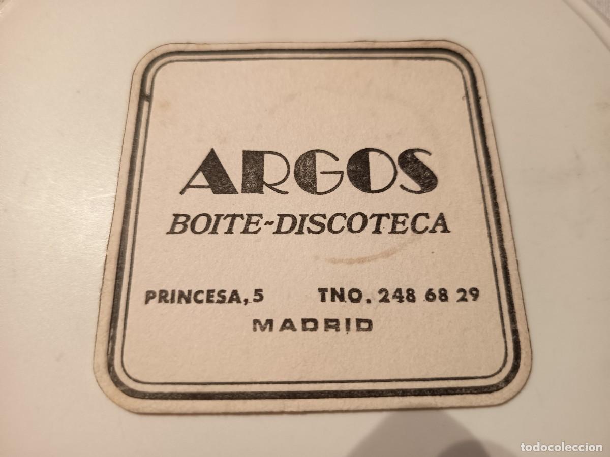 Otros art&iacute;culos de coleccionismo en papel: POSAVASOS DISCOTECA ARGOS-MADRID