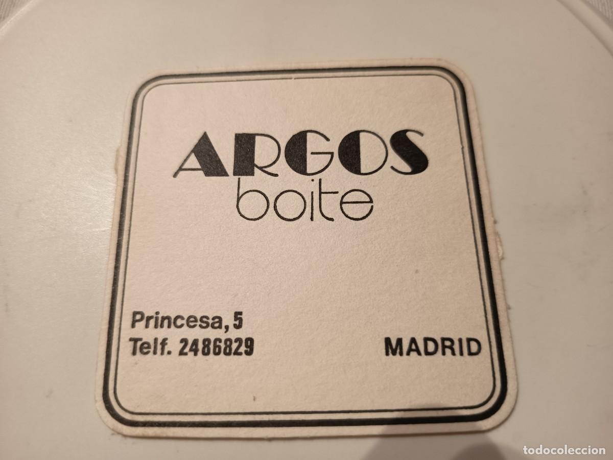 Otros art&iacute;culos de coleccionismo en papel: POSAVASOS DISCOTECA ARGOS-MADRID