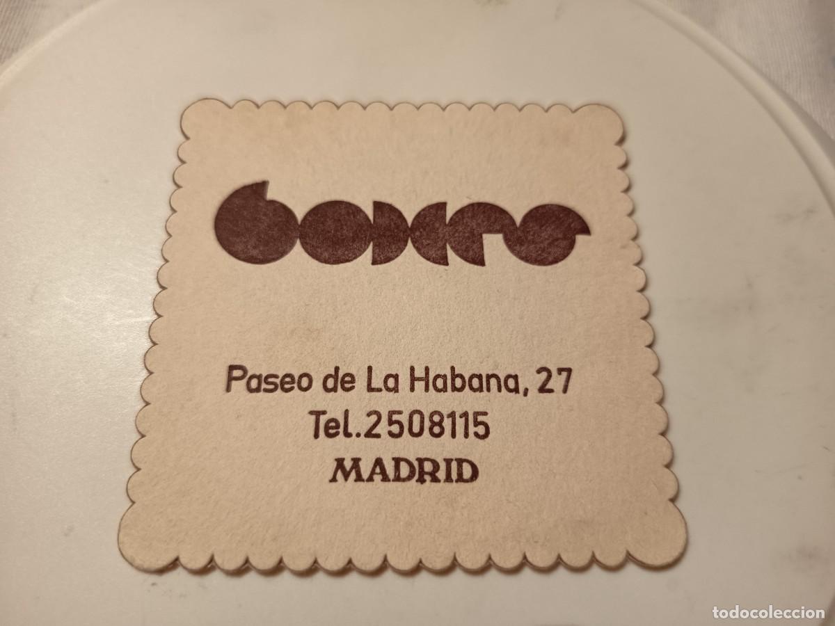 Otros art&iacute;culos de coleccionismo en papel: POSAVASOS PUB GONES-MADRID
