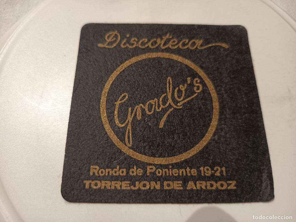 Otros art&iacute;culos de coleccionismo en papel: POSAVASOS DISCOTECA GRADO'S-TORREJON DE ARDOZ-MADRID