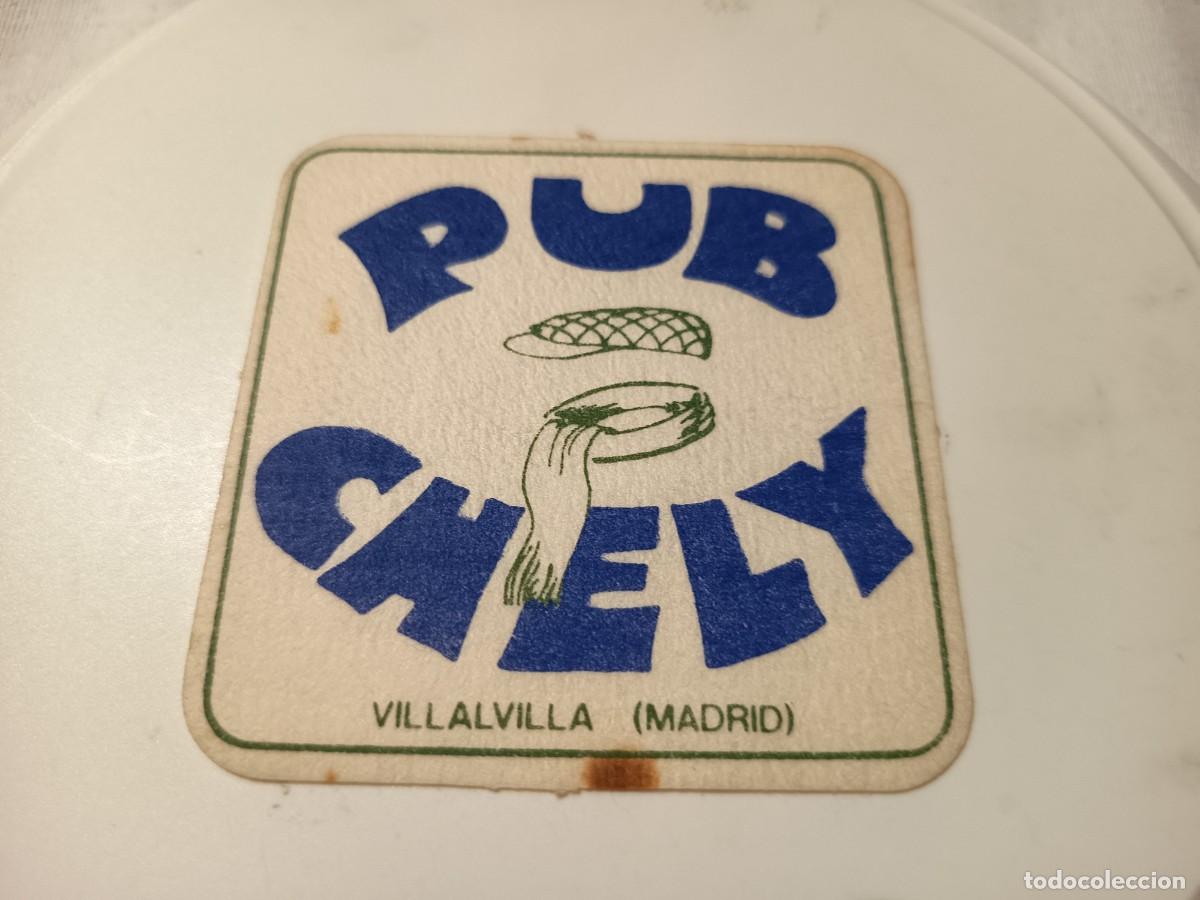 Otros art&iacute;culos de coleccionismo en papel: POSAVASOS PUB CHELY-VILLALVILLA-MADRID