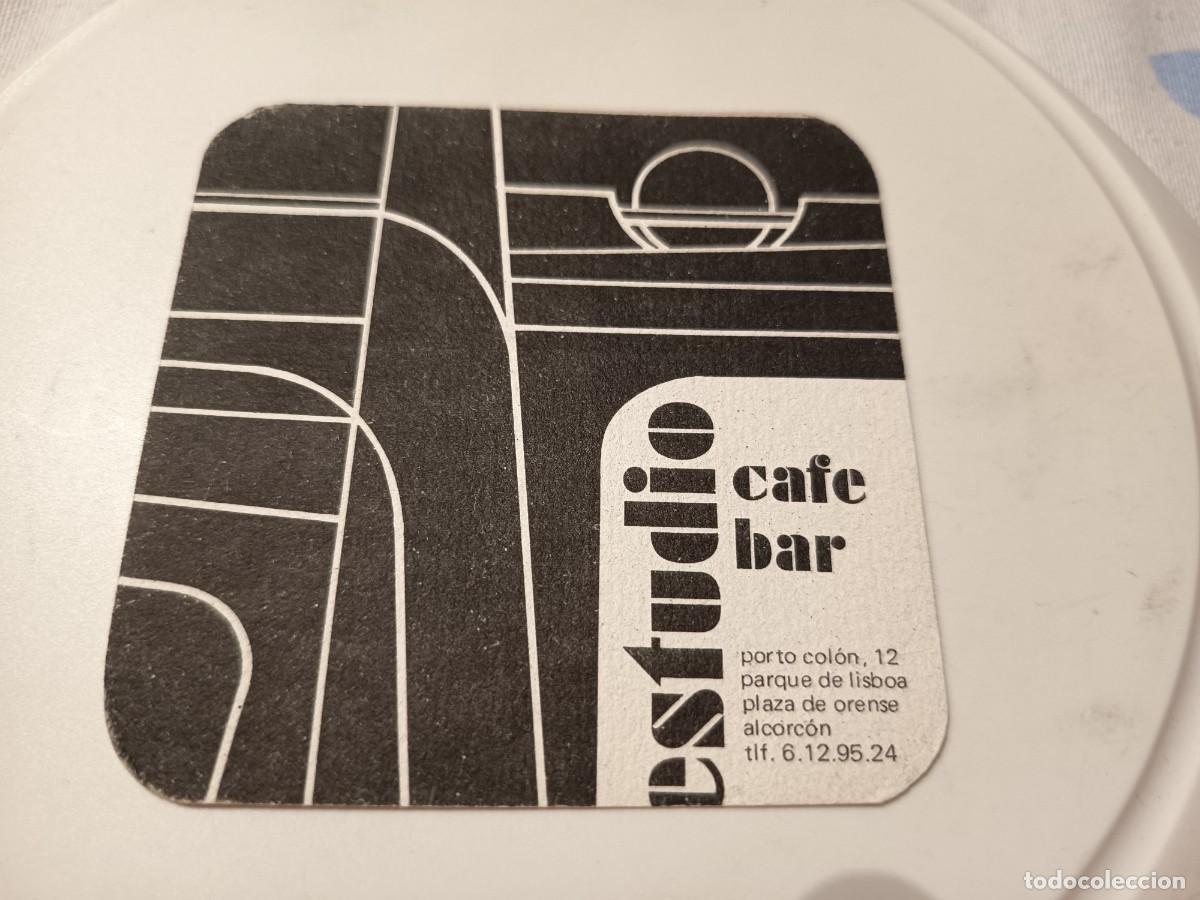 Otros art&iacute;culos de coleccionismo en papel: POSAVASOS CAFE BAR ESTUDIO-ALCORCON-MADRID