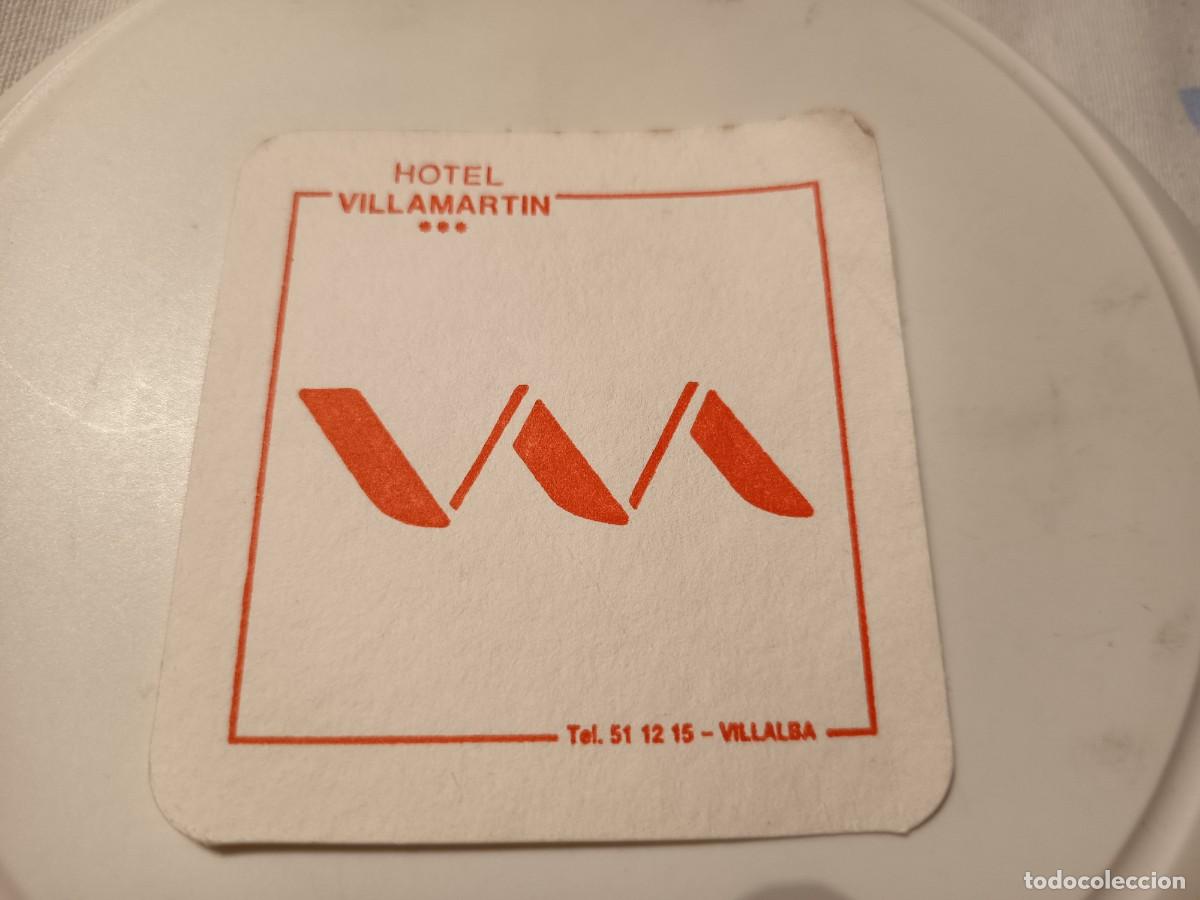 Collectionnisme Papier divers: POSAVASOS HOTEL VILLAMARTIN-VILLALBA-MADRID