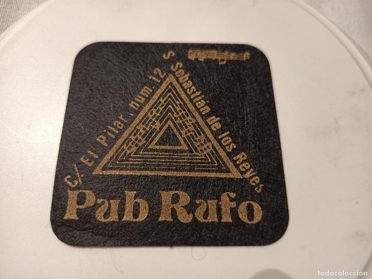 Collectionnisme Papier divers: POSAVASOS PUB RUFO-SAN SEBASTIAN DE LOS REYES-MADRID