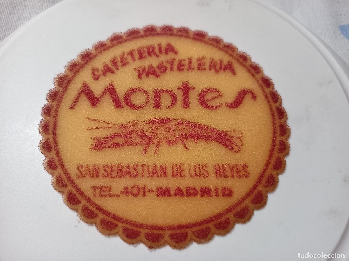 Collectionnisme Papier divers: POSAVASOS CAFETERIA MONTES-SAN SEBASTIAN DE LOS REYES-MADRID