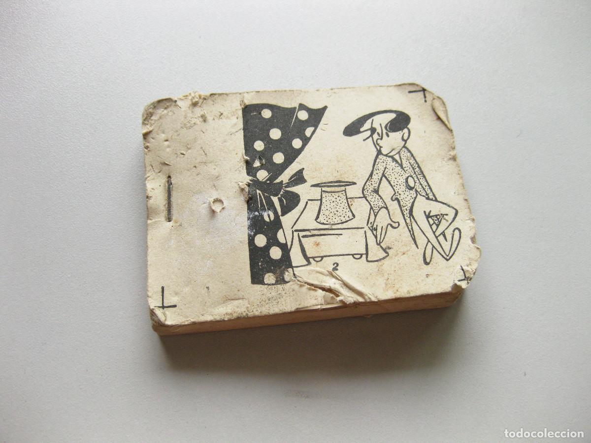 Outros artigos de papel: ANTIGUO LIBRILLO DE HUMOR CON MOVIMIENTO. FLIPBOOK. FLIP BOOK. CINE PRIMITIVO