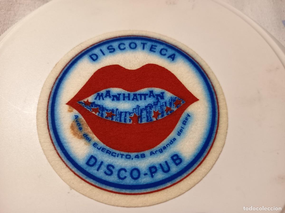 Otros art&iacute;culos de coleccionismo en papel: POSAVASOS DISCOTECA MANHATTAN-ARGANDA DEL REY-MADRID