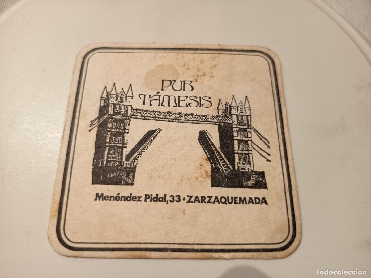 Otros art&iacute;culos de coleccionismo en papel: POSAVASOS PUB TAMESIS-ZARZAQUEMADA-MADRID