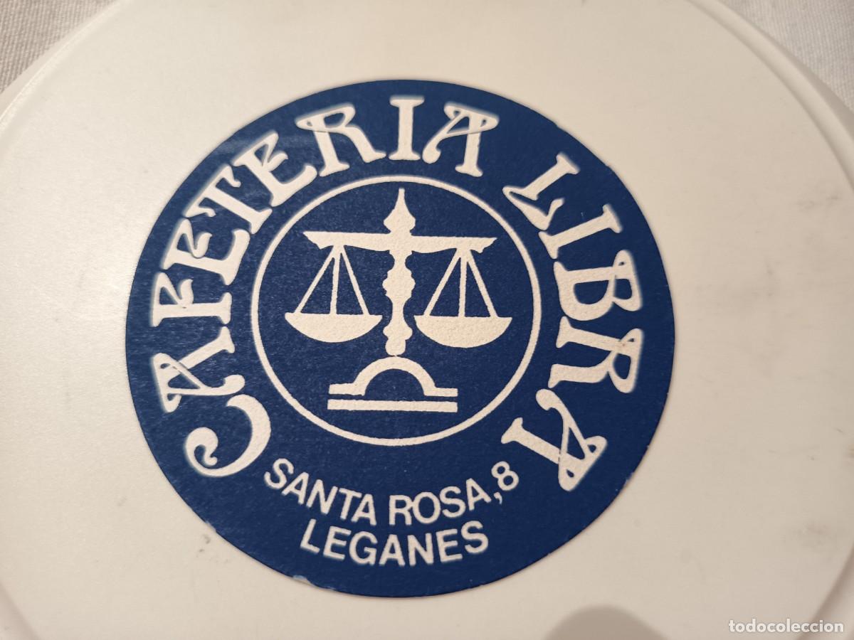 Otros art&iacute;culos de coleccionismo en papel: POSAVASOS CAFETERIA LIBRA-LEGANES-MADRID