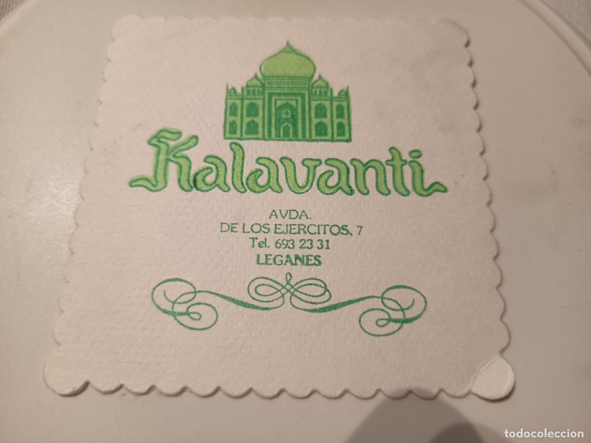 Altri oggetti di carta: POSAVASOS CAFETERIA KALAVANTI-LEGANES-MADRID