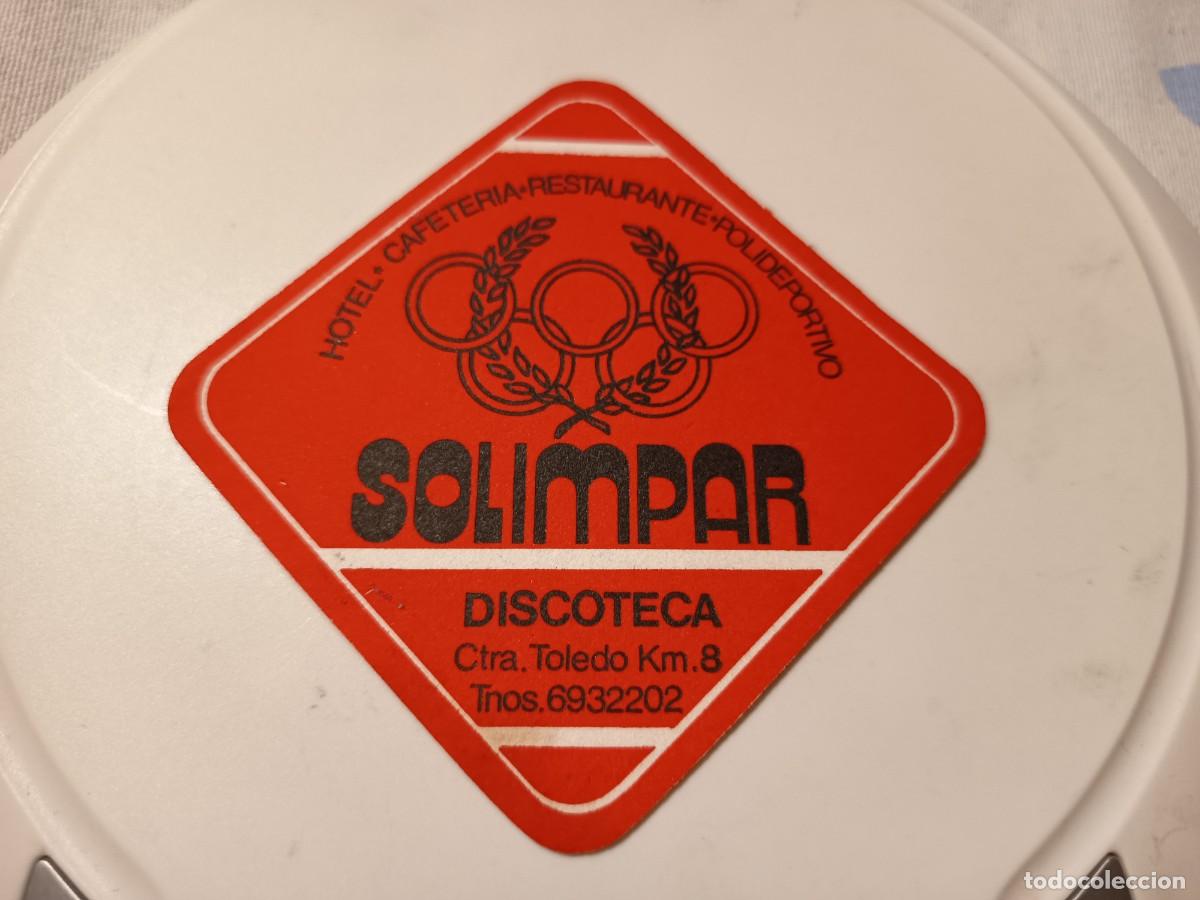 Altri oggetti di carta: POSAVASOS HOTEL SOLIMPAR-LEGANES-MADRID