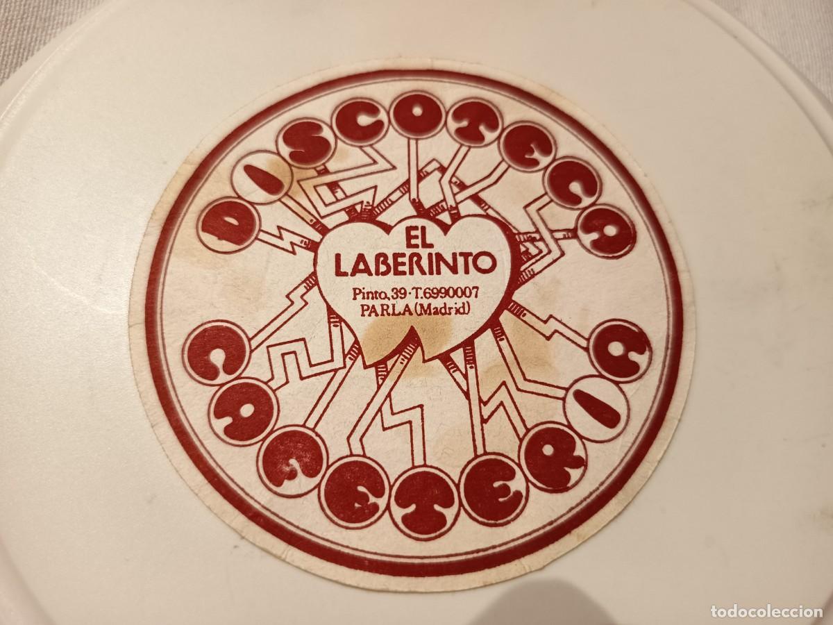 Altri oggetti di carta: POSAVASOS DISCOTECA EL LABERINTO-PARLA-MADRID
