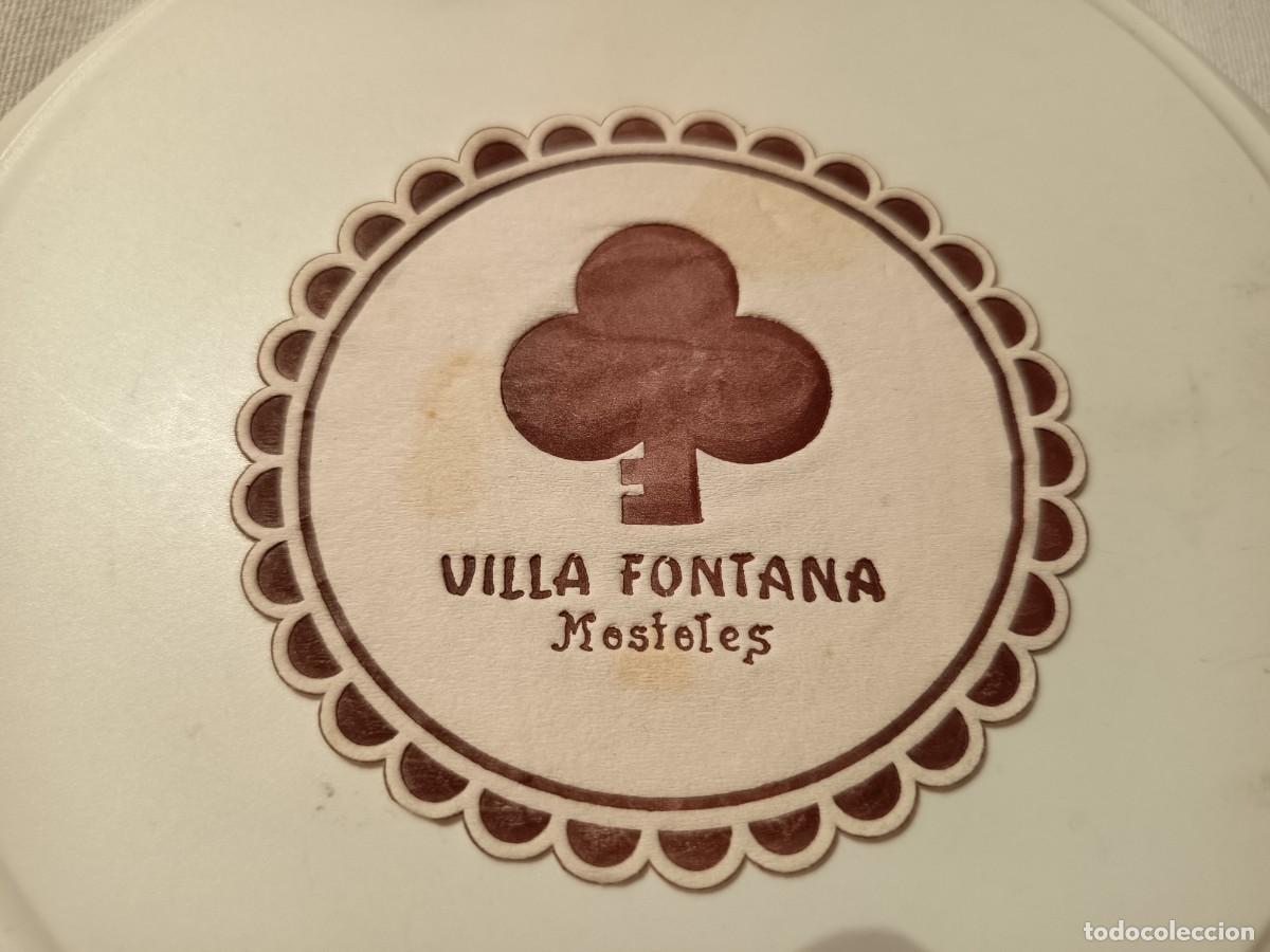 Otros art&iacute;culos de coleccionismo en papel: POSAVASOS VILLA FONTANA-MOSTOLES-MADRID