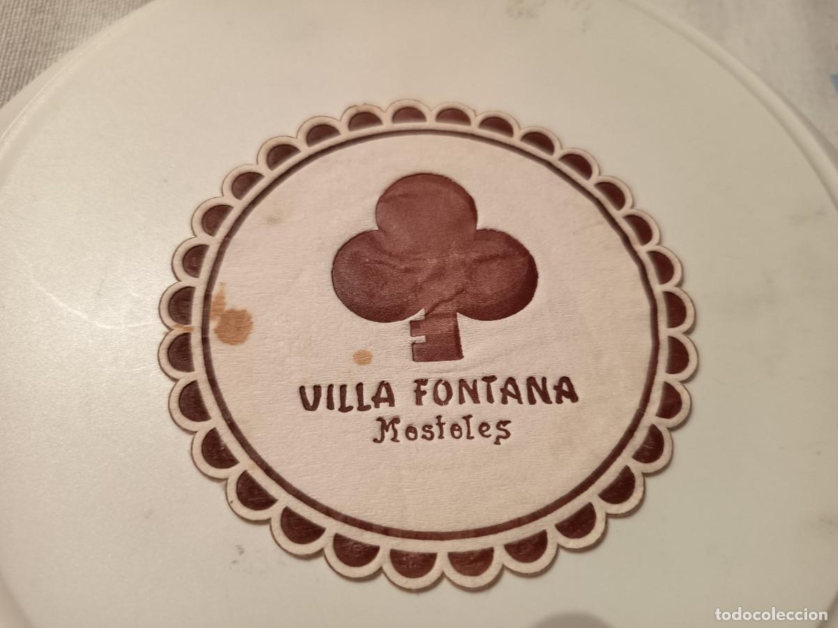 Otros art&iacute;culos de coleccionismo en papel: POSAVASOS VILLA FONTANA-MOSTOLES-MADRID
