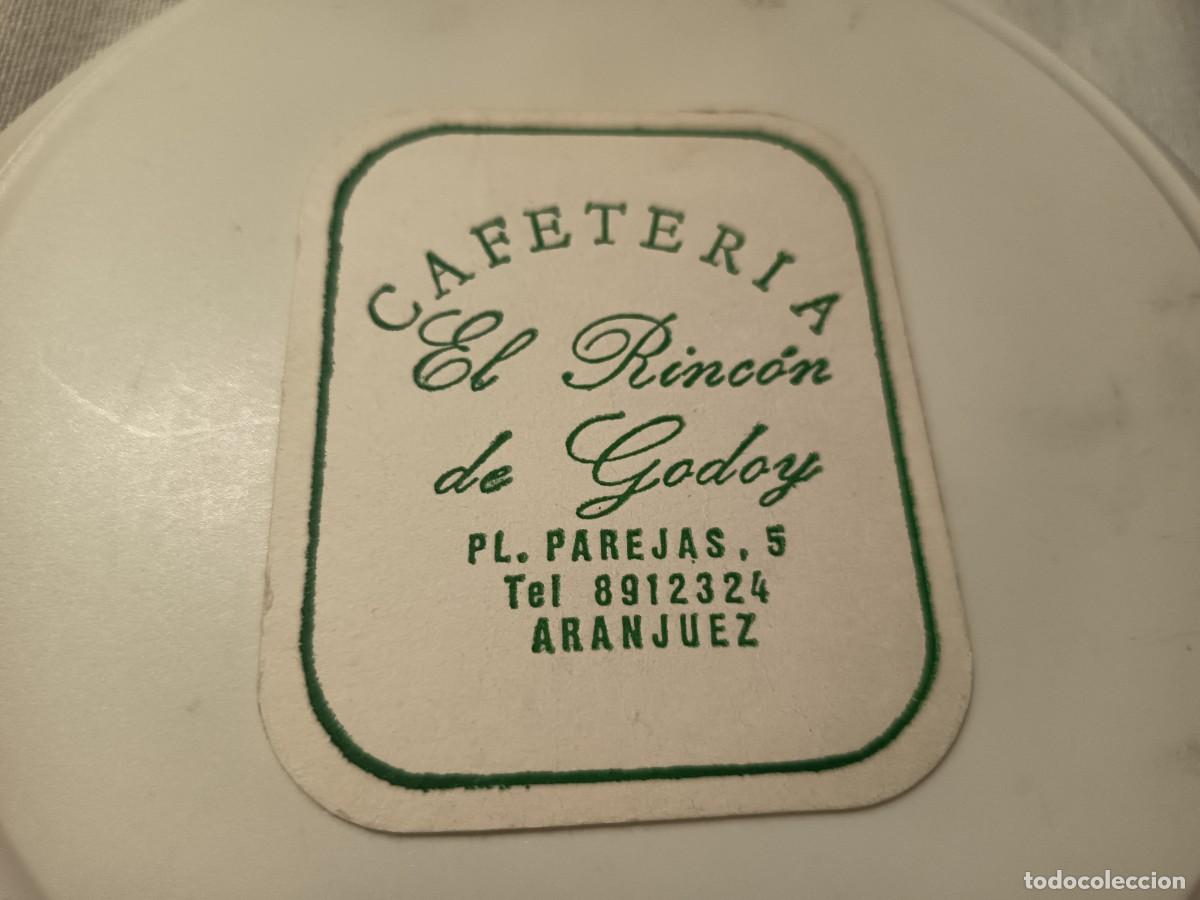 Otros art&iacute;culos de coleccionismo en papel: POSAVASOS CAFETERIA EL RINCON DE GODOY-ARANJUEZ-MADRID