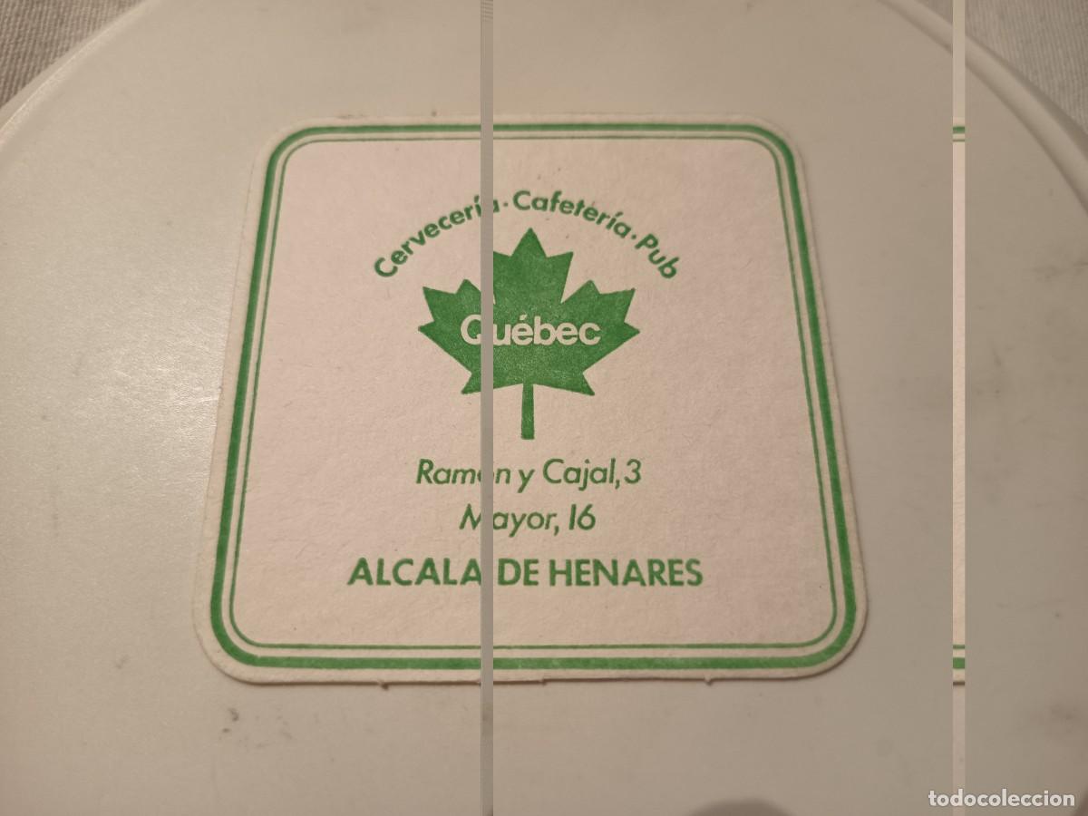 Otros art&iacute;culos de coleccionismo en papel: POSAVASOS CAFETERIA QUEBEC-ALCALA DE HENARES-MADRID