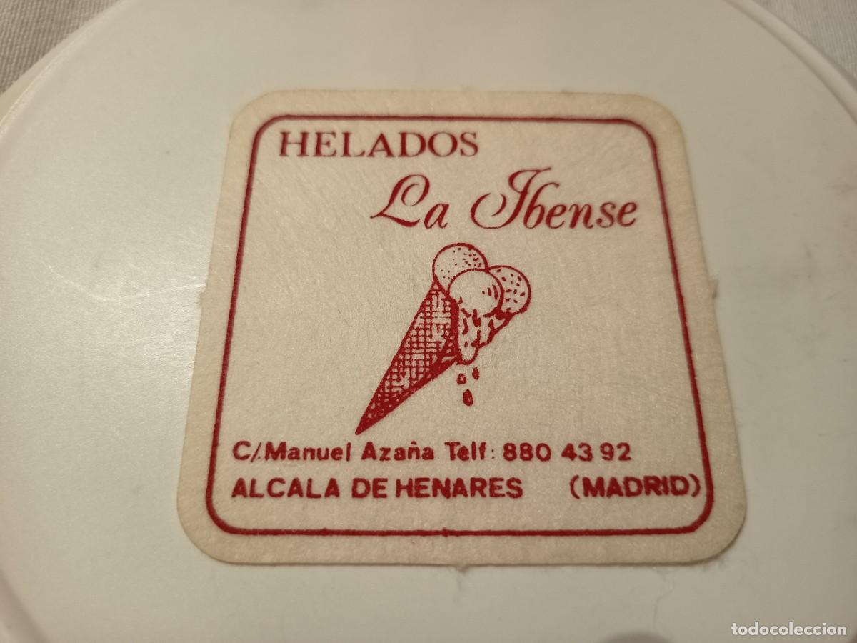 Otros art&iacute;culos de coleccionismo en papel: POSAVASOS HELADOS LA IBENSE-ALCALA DE HENARES-MADRID